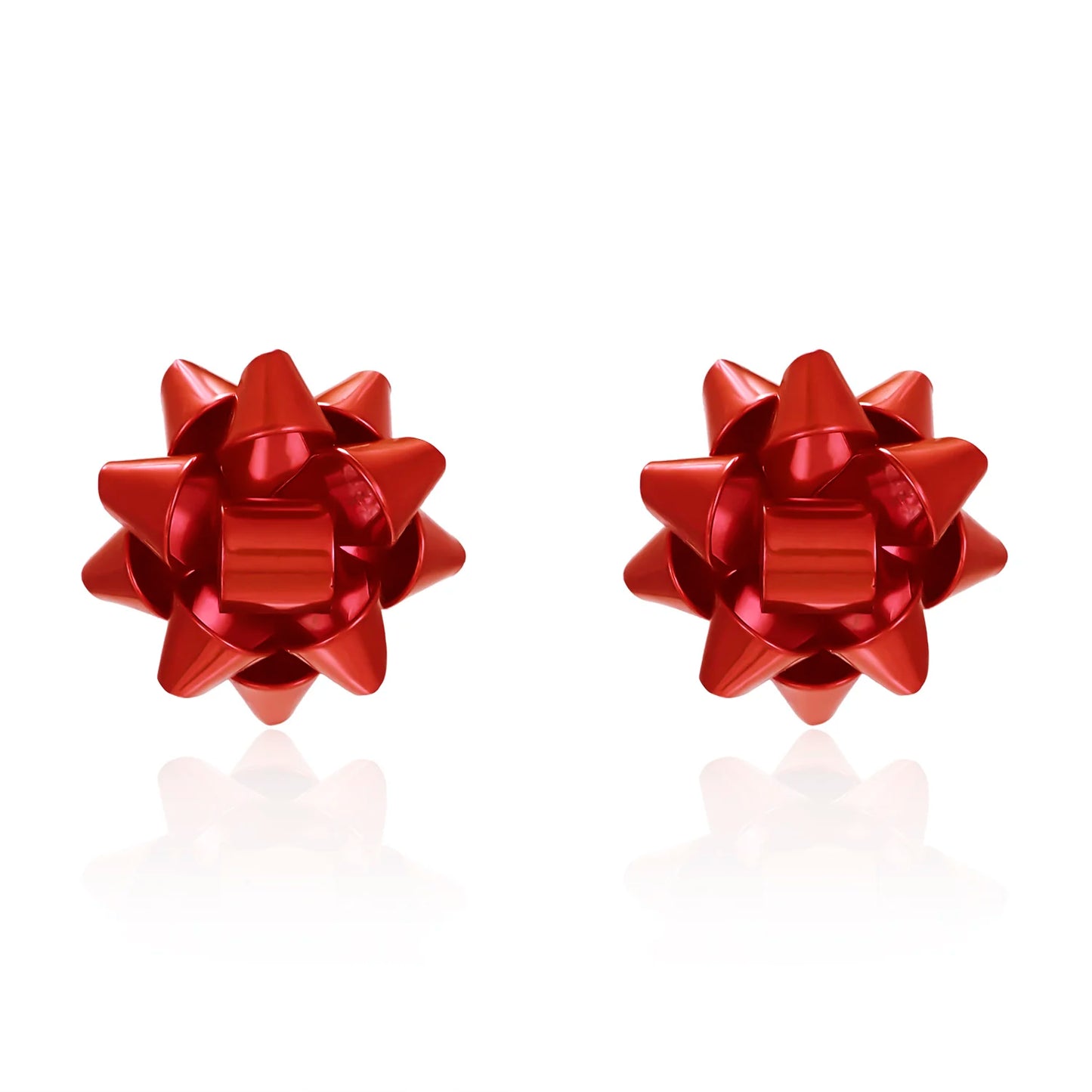 Christmas Ribbon Earrings