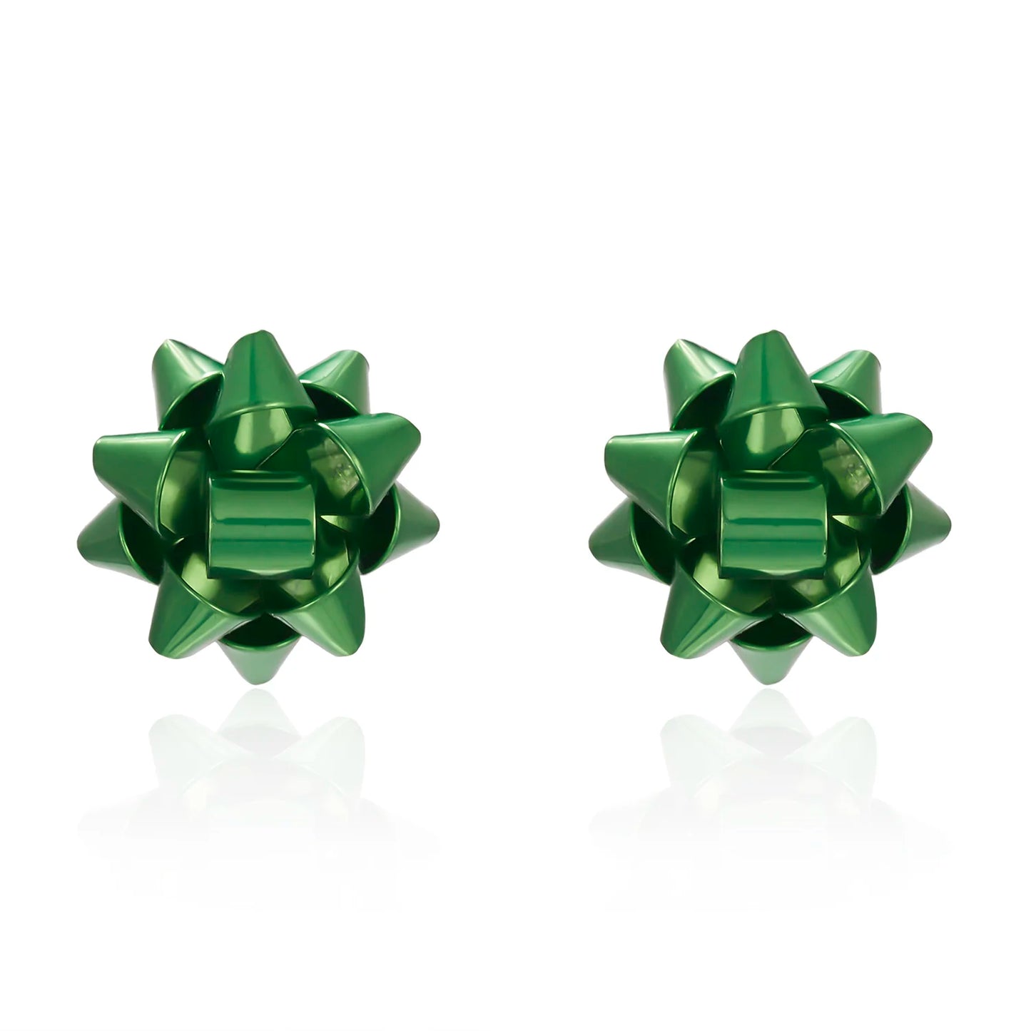 Christmas Ribbon Earrings