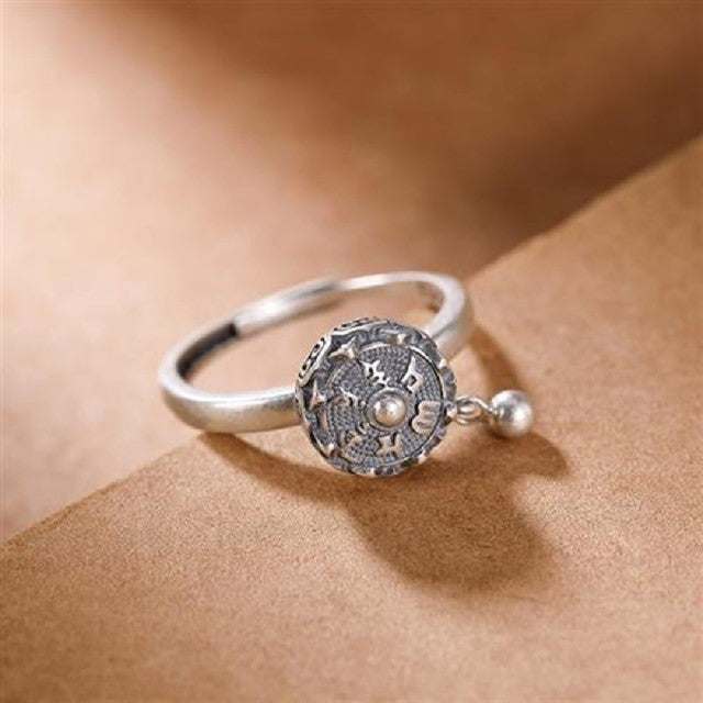 Lotus Anxiety Fidget Ring - Adjustable