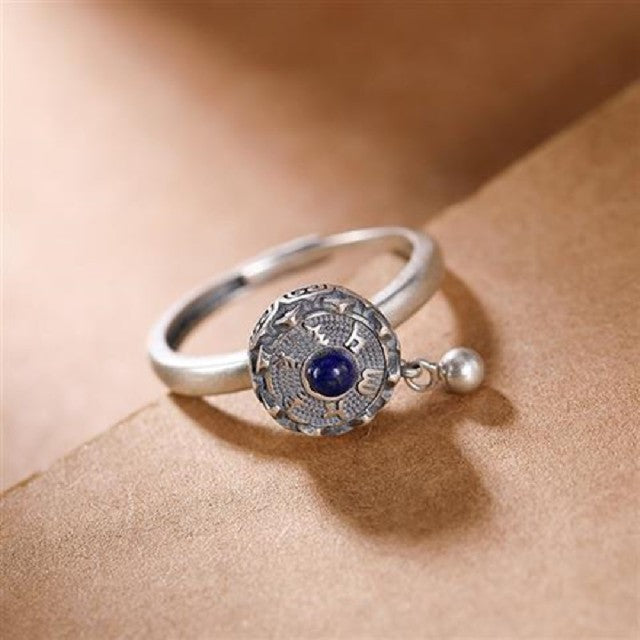Lotus Anxiety Fidget Ring - Adjustable