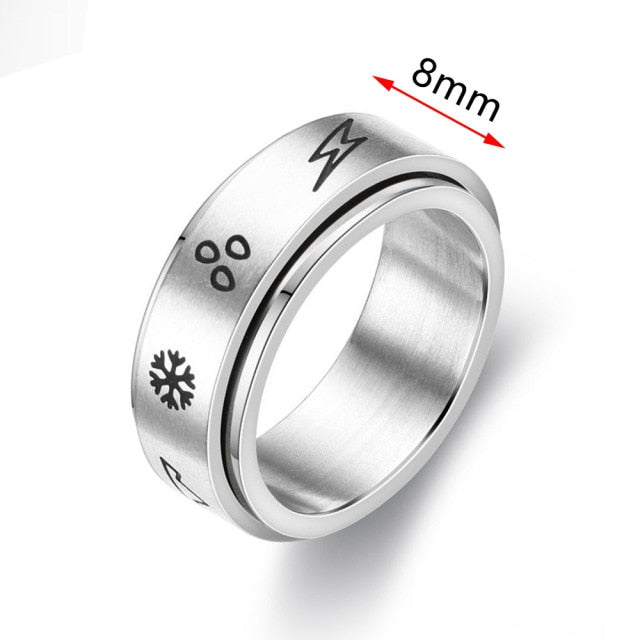 Steel Spinner Ring