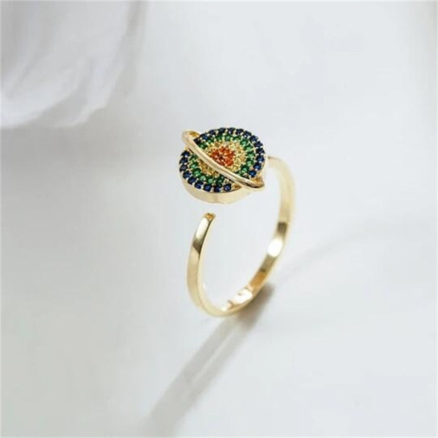 Rotating Planet Ring - Adjustable