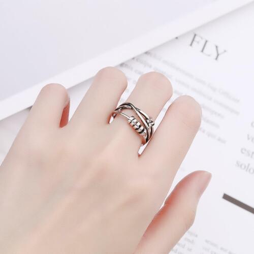 925 Silver | Sterling Silver Fidget Ring - Adjustable