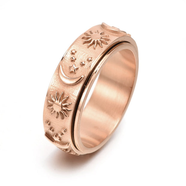 Vintage Bohemian Anxiety Fidget Ring