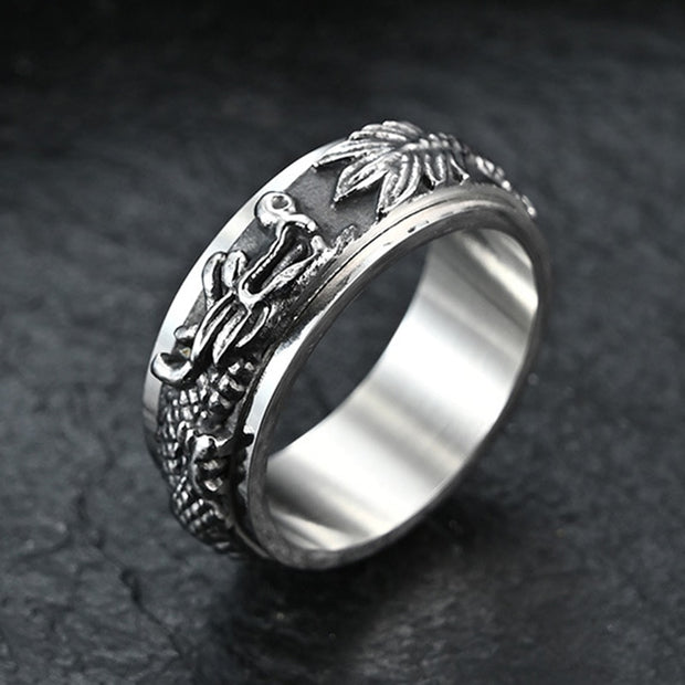 Chinese Dragon Anxiety Fidget Ring
