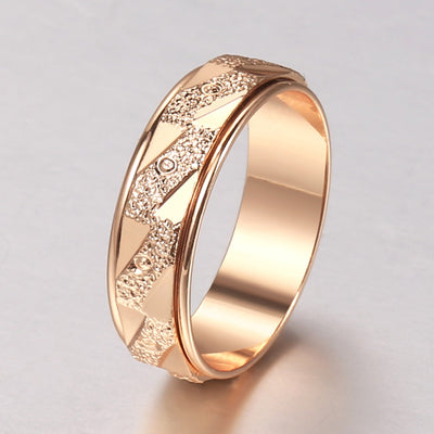 Copper Spinner Fidget Ring