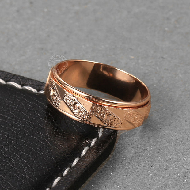 Copper Spinner Fidget Ring