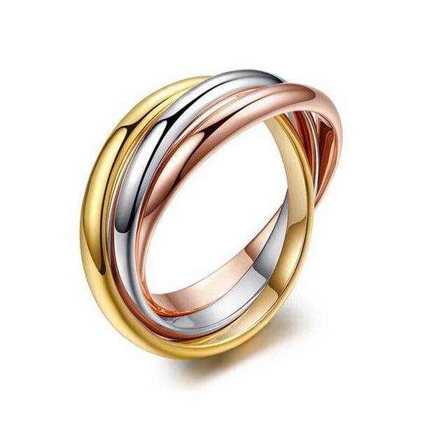 Triple Band Anxiety Fidget Ring