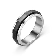 Industrial Steel Fidget Ring