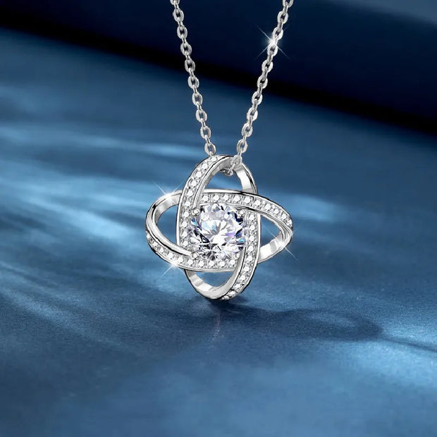 To My Amazing Daughter - Love Knot Necklace