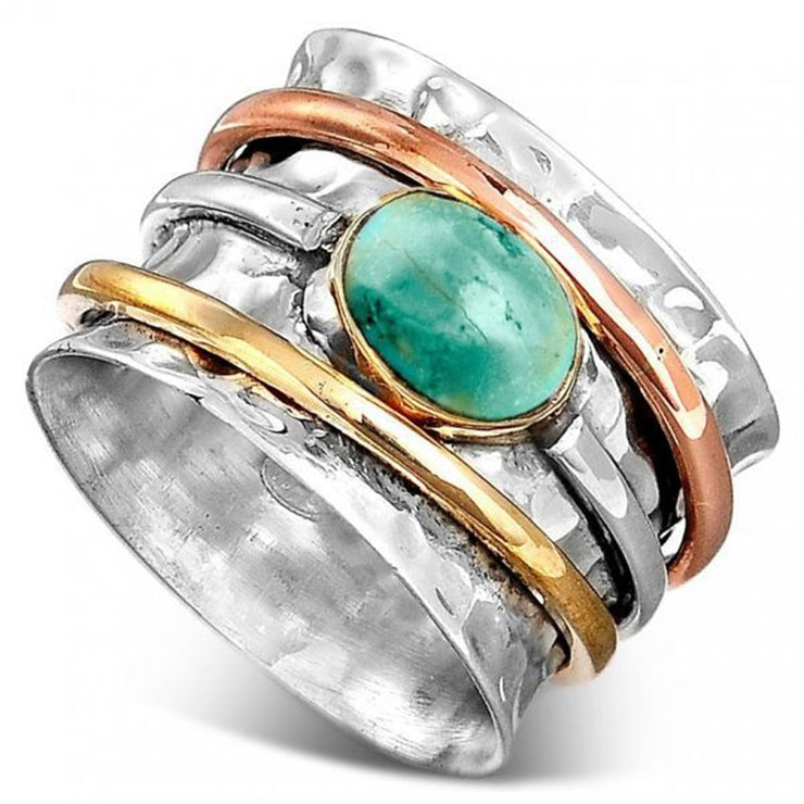 Bohemian Opal Fidget Ring