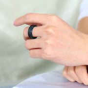Carbon Fiber Anxiety Fidget Ring