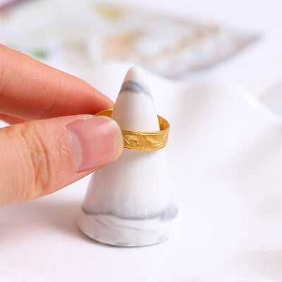 Ceramic Marble Ring Cone
