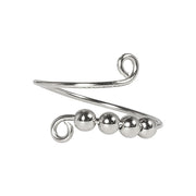 Coil Fidget Bead Ring - Adjustable